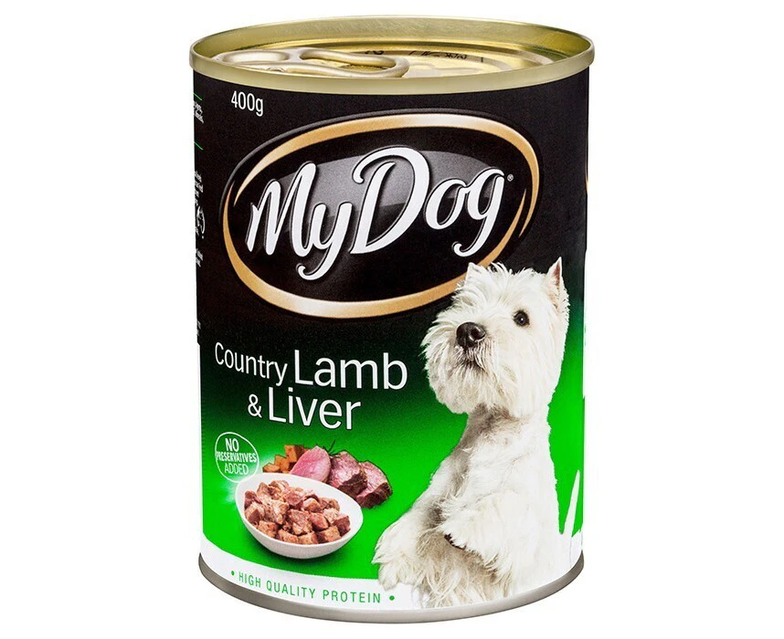 My Dog Country Lamb Liver Dog Food 24 x 400g