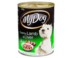 My Dog Country Lamb Liver Dog Food 24 x 400g