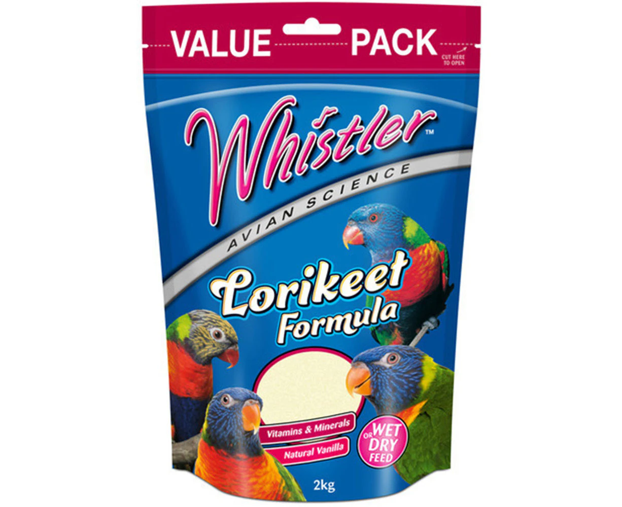 Lovitts Whistler Lorikeet Formula Vitamin Minerals Vanilla Flavour 2kg