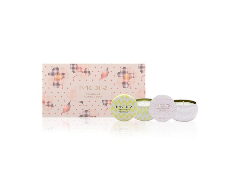 MOR Sugar Dust Fragrant Candle Duo 2 x 135g