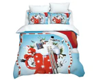 Christmas Bedding 3pcs Set for Double Bed-Style 2