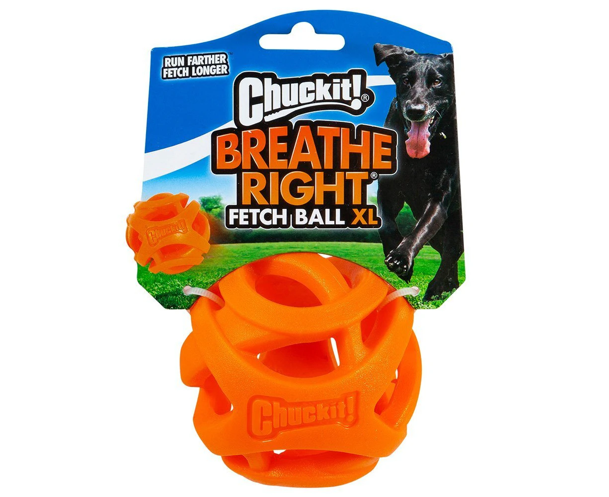 Chuckit Breathe Right Fetch Ball Dog Toy XL 8.5cm