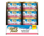 24 x 85g Fancy Feast Creamy Delights Wet Cat Food Salmon Feast w/ Real Milk