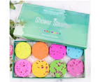 8Pcs Shower Bombs For Aromatherapy And Stress Relief, A Unique Gift
