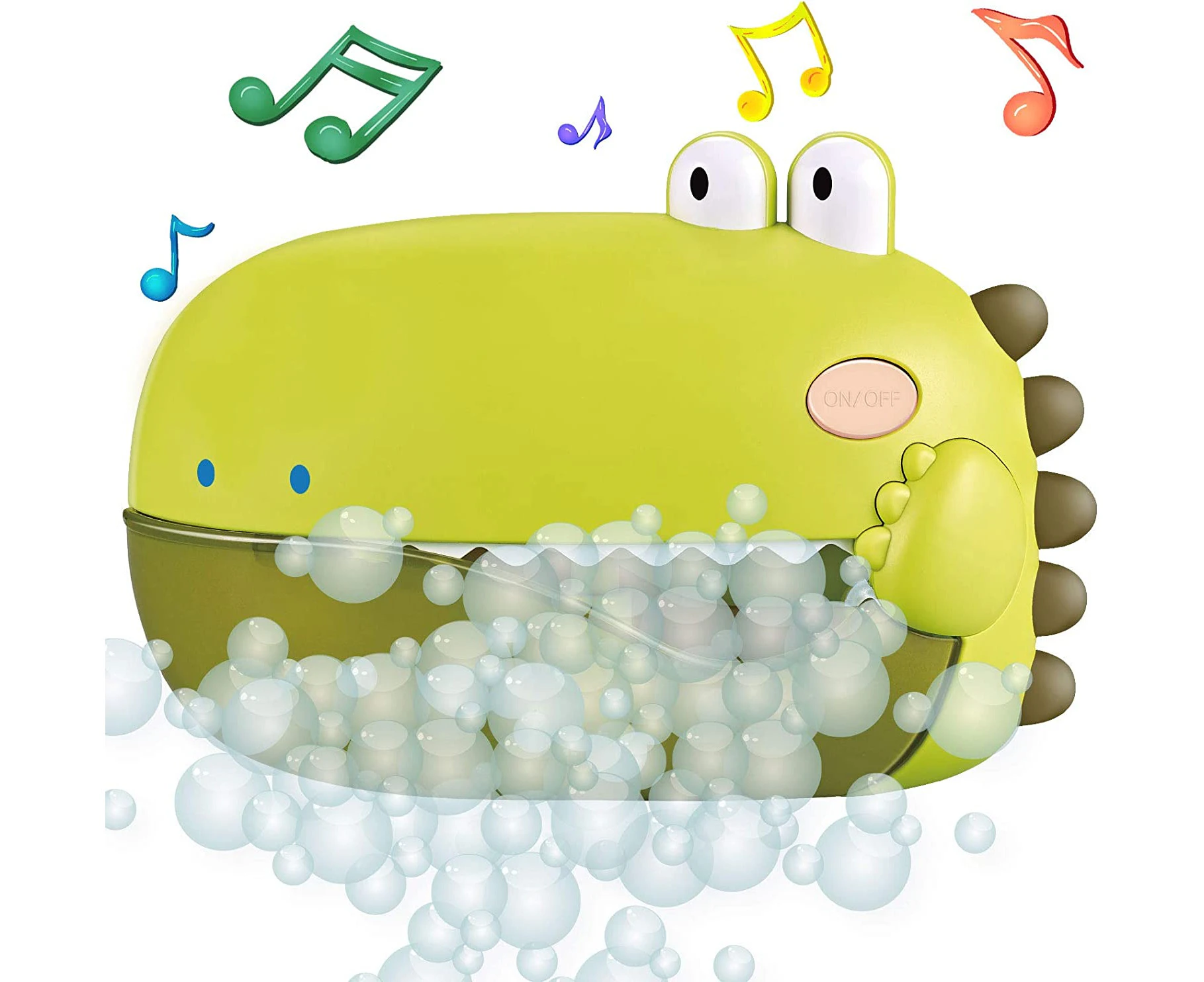 Dinosaur Bath Toy    Bubble Bath Maker for The Bathtub Blows Bubbles , Bath Toys with Music Makes Great Gifts for Toddlers