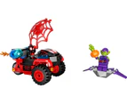 Marvel Spidey and His Amazing Friends Miles Morales: Spider-Man’s Techno Trike 10781 Building Kit; Miles Morales Set Makes a Fun Gift Idea