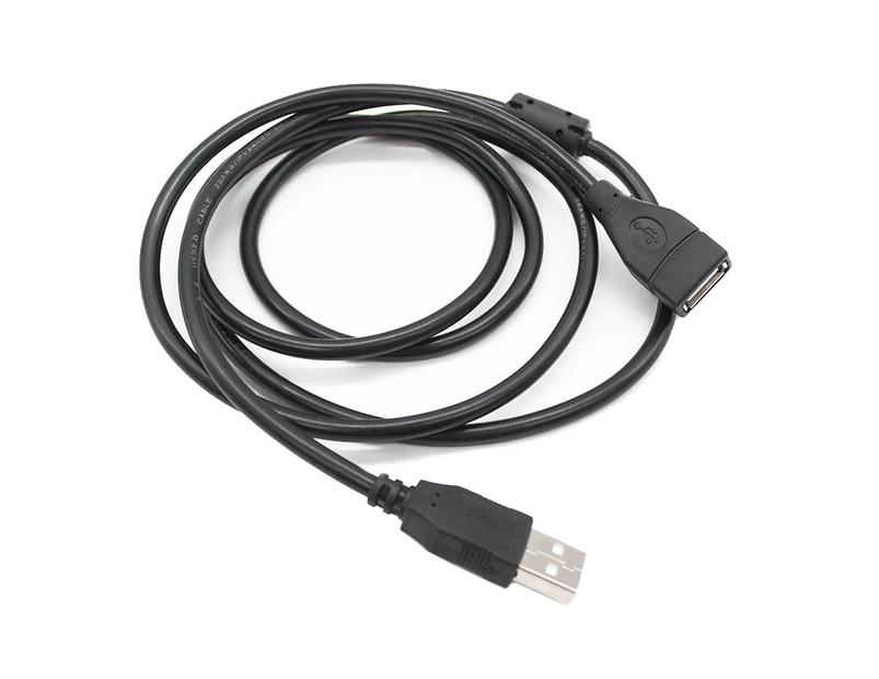 USB Type-A Male to Female Extension Cable USB v2.0 Blue Black Extending Cord 10M 5M 3M For Data Transfer Power Supply - 3M Black