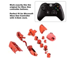 Full Buttons Kits for Xbox One/Elite Controller (3.5mm Port) with handle shell button RBLB Siamese button - Style0