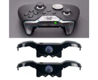 Replacement Thumbsticks Joysticks Black Replacement LB RB Bumpers Triggers Buttons Compatible for Xbox One Elite Controller