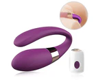 Oraway Female 12 Frequency Wearable Vibrator Egg G Spot Clit Stimulator Adults Sex Toy - Purple