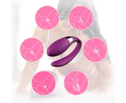 Oraway Female 12 Frequency Wearable Vibrator Egg G Spot Clit Stimulator Adults Sex Toy - Purple