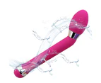 Oraway G Spot Vibrator Adult Sex Toy Anal Nipple Women Erotic Massager Masturbation - Rose Red