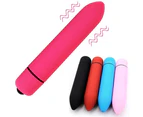 Oraway G Spot Vibrator Vibrant Color Waterproof Silicone Vagina Vibrator G Point Sex Pleasure Massage Stick for Female - Purple