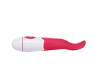 Oraway Powerful Simulation Tongue G-Spot Massager Woman Masturbation Vibrator Sex Toy - Rose Red