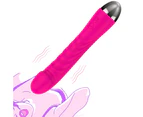 Female Masturbator Strong Vibration Portable 10-Frequency Simulated Flirting Use Silicone Clit Stimulator Masturbator Massage Stick Adult Products - Pink