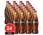 24 Pack, Coca Cola 385ml Coke Glass
