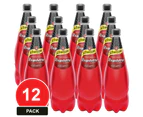12 Pack, Schweppes 1.1l Traditional Raspberry