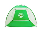 Indoor Outdoor Garden Grassland Golf Practice Net Cage Tent Training Equipment-Green 2m