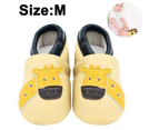 1 pair Baby Leather Shoes First Walking Infants Toddler Soft Sole Cute Boys Girls Crawling Slippers