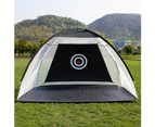 Indoor Outdoor Garden Grassland Golf Practice Net Cage Tent Training Equipment-Green 2m