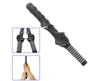 Golf Correct Posture Practice Pole Putter Grip Anti-Slip Rubber Handle Accessory-Black