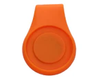 Golf Hat Clip Flavorless Magnetic Silicone Premium Magnet Golf Ball Marker for Position Calibrating-Orange