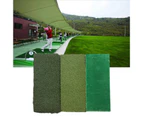 Golf Training Mat Wear Resistant Portable Anti Slide Golf Playing Field Equipment Practice Aid Mat for Training-1#