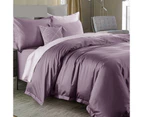 1200TC Egyptian Cotton Single Bed Sheet Set - Grape