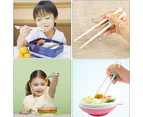 Kids Training Chopsticks, 4 Pairs Kids Training Chopsticks for Children Adults and Beginners, Reusable Learning Chopsticks Right or Left Hand