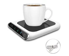 Coffee Cup Warmer for Desk 3-Gears Adjustable Temperature Coffee Mug Warmer with Drink Water Reminder Home Office Use