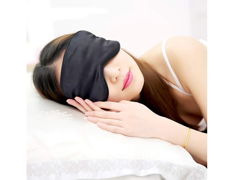 Natural Silk Sleep Mask,Blindfold,Super Smooth Eye Mask