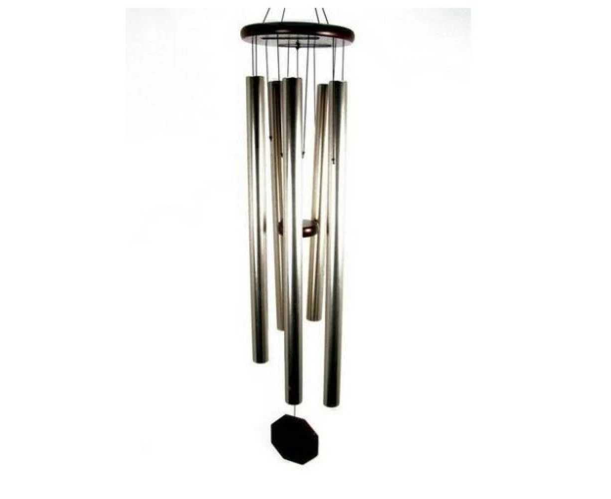 127cm GOLD Long Metal Column Harmonious Windchime beautiful zen feng shui