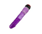 Oraway Women Realistic Big Fake Penis Dildo Vibrator Massager Masturbation Sex Toy - Purple