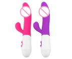 Oraway Women G Spot Stimulator Dildo Vibrator Vagina Clitoris Anal Massager Sex Toys - Rose Red