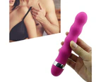 Oraway Vibrator Screw Thread Sex Toys Waterproof AV Stick G-spot Clitoris Stimulator for Female - Purple