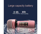 WS-898 Condenser Microphone Bluetooth-compatible 5.0 HiFi FM Radio Long Endurance Wireless Microphone Speaker for Karaoke Pink