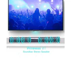 Wireless Bluetooth-compatible Soundbar Home Theater TV Laptop Surround Stereo Audio Speaker