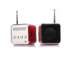 TD-V26 Mini Portable Sound Speaker TF Card FM Radio AUX Stereo Music Player Pink