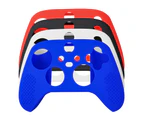 Silicone Gamepad Protective Cover Game Protector for XBox series S X Controller Red