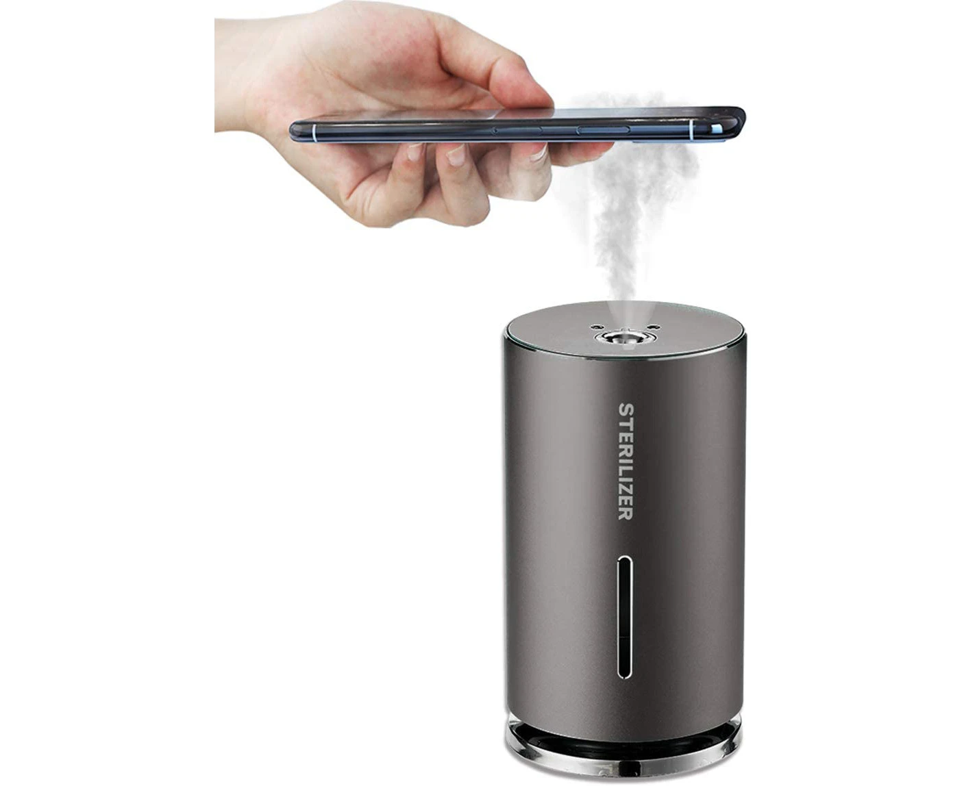 Alcohol Sanitizer Dispenser Spray,Automatic Induction Sterilizer, Touchless Hand Sanitizer Dispenser