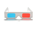 10 Pairs 3D Cardboard Glasses Glasses Universal Anaglyph 3D Glasses10pcs 3D Glasses Red and Blue Lenses