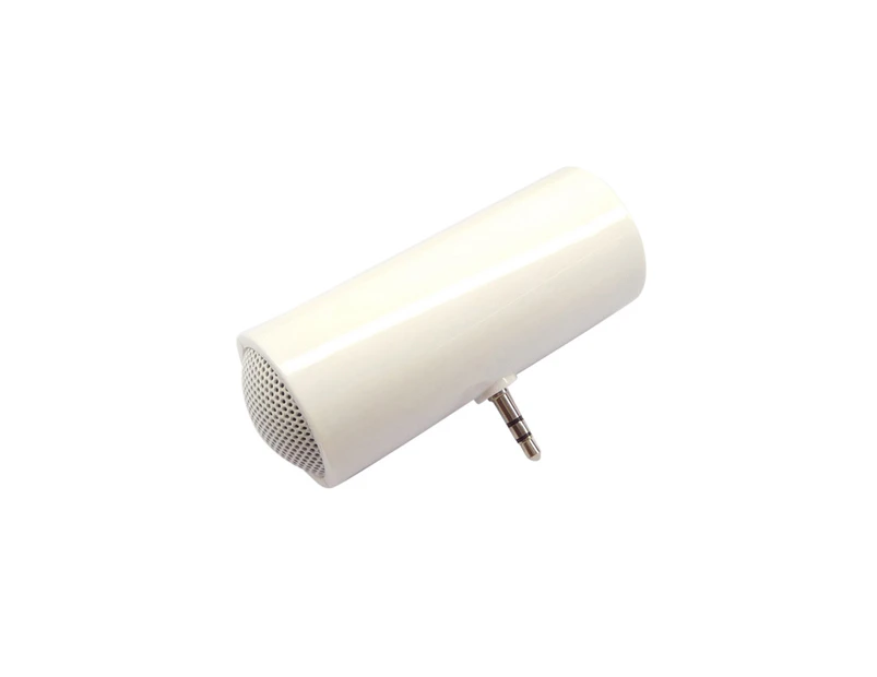 Portable 3.5mm Plug Mini Speaker Outdoor Sports Music Player Stereo Sound Box White