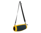 Protective Bag Good Hardness Dust-proof Bluetooth-compatible Speaker Storage Pouch with Shoulder Strap for JBL Charge5 Yellow