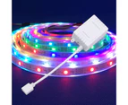 Portable Mobile Phone Bluetooth-compatible Music Colorful LED RGB Light Smart Remote Controller White