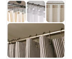 12 pieces shower curtain hooks, shower curtain rings stainless steel for shower curtain with sliding system