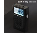 FM/AM Radio Built in Antenna Speaker Support Headphone Output Automatic down Receive Audio Manual Switching Retro Battery Radio Electronic Product