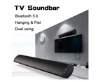 Bluetooth 5.0 Wireless TV Soundbar Home Theater Wall-Mounted Sound Bar Speaker