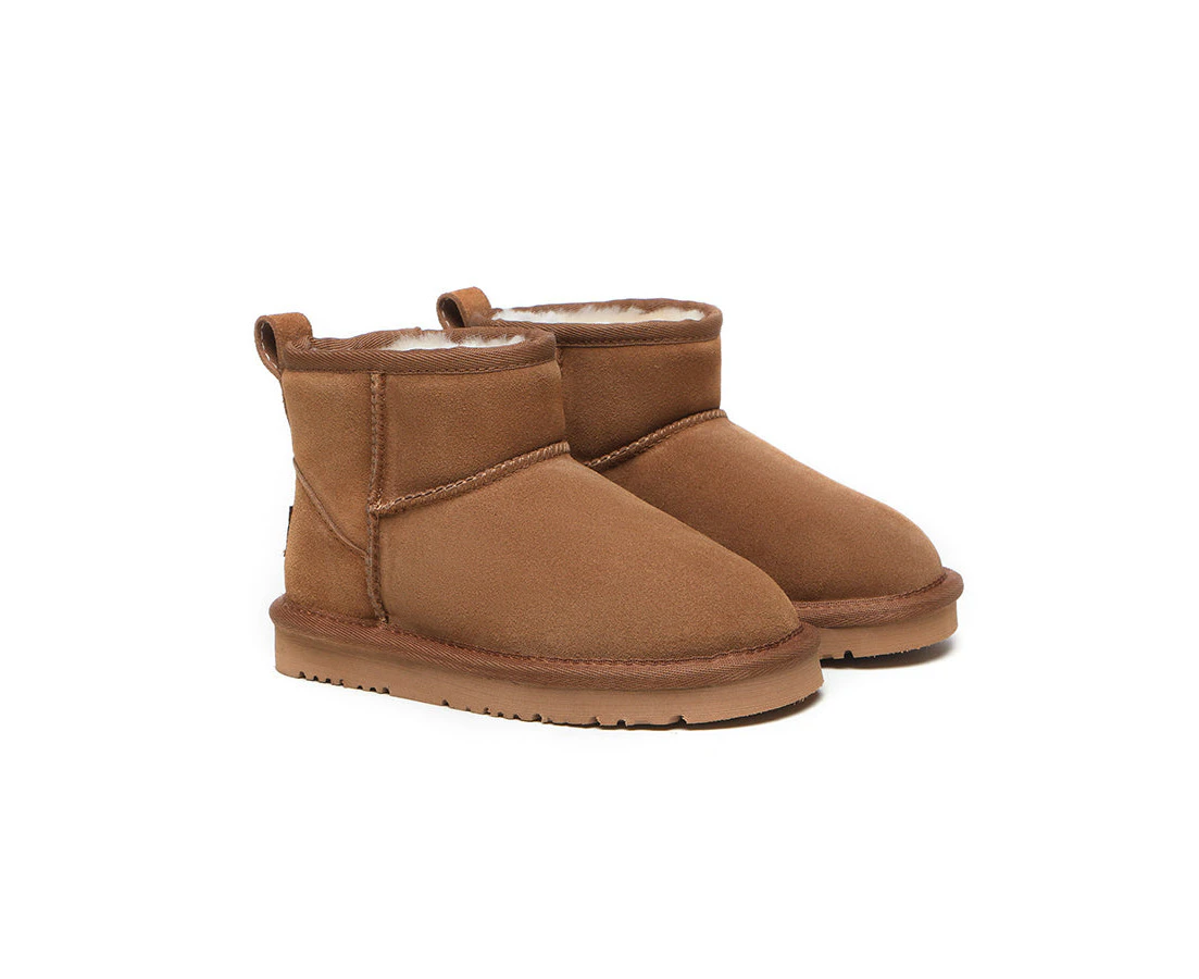 Australian Shepherd(R) Ugg Boots Noel Kids Mini - Chestnut