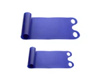 Snow Carpet Hollow Handle Roll Up Sled Blue Winter Roll Up Skiing Board for Skiing -Blue