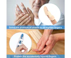 11 Pieces Finger Splint Set, 6 Metal Finger Supports With Soft Foam Finger Stabilizer And 5 Piece Plastic Finger Splints Included